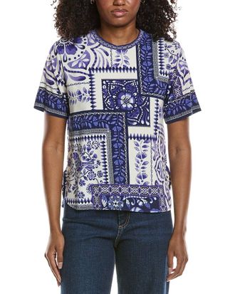 Johnny Was The Janie Favorite Oversized Cropped T-Shirt
