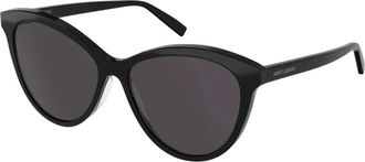 Saint Laurent Zonnebril - Dames - Zonnebrillen - Zwart - 57 MM - Accessoires