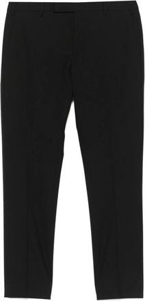 Pantaloni Torino Broek met riem en zakken - Heren - Nette broeken - Zwart - 3XL - Leer - Broeken