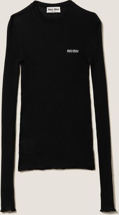 Miu Miu Cashmere and silk sweater