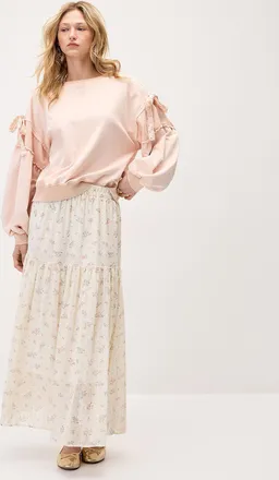 Twik Womens Bowed sleeves sweatshirt