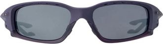 Oakley Plantaris SQ Zonnebril - unisex - Zonnebrillen - Paars - ONE Size - Leer - Accessoires