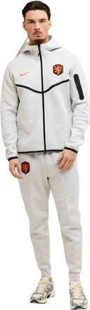 Nike Nederland Tech Fleece Trainingspak 2026-2028 - Heren - Trainingspakken - Grijs - S - Katoen - Fitness
