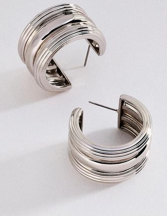 Luv AJ Canyon Hoop Earrings