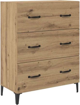 vidaXL Sideboard with Drawer Artisan Oak 69.5 x 34 x 90 cm vidaXL
