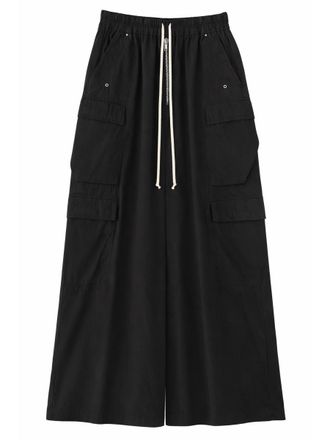 Rick Owens Jumbo Belas Drawstring Wide-Leg Pants