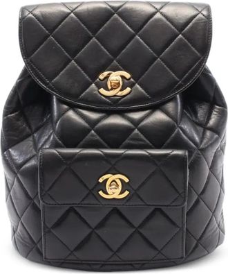 Chanel 1994-1996 Duma backpack - Black