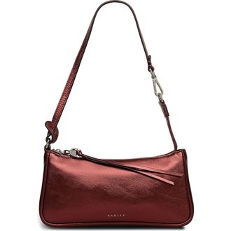 Radley London Carlton Close Metallic Mini Shoulder Bag in Bronze at Nordstrom Rack