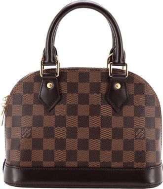 Louis Vuitton Alma Handbag Damier Bb (Authentic Pre-Loved)