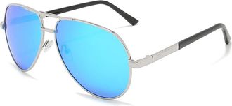 Generic Polarized Driving Sunglasses - Retro Style, Double Beam Design, Effective Anti-glare Sunglasses for Men, Ideal for Travel and Fishing