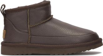Kazar Wol ge&iuml;soleerde leren sneeuwlaarzen - Dames - Winterlaarzen - Bruin - 37 EU - Wol - Schoenen