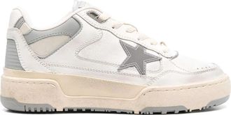Golden Goose Forty2 Leather And Fabric Sneakers