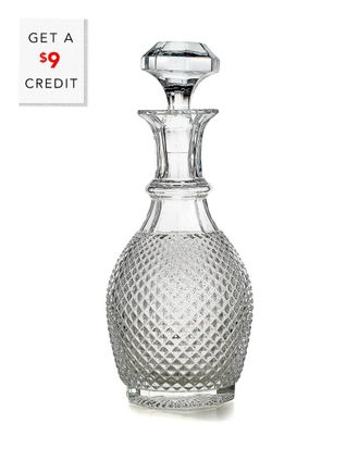Vista Alegre Bicos Clear Wine Decanter With $9 Credit