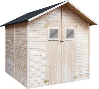 vidaXL Casa 226 X 248 X 218 Cm Madera De Ingenier&iacute;a Vidaxl