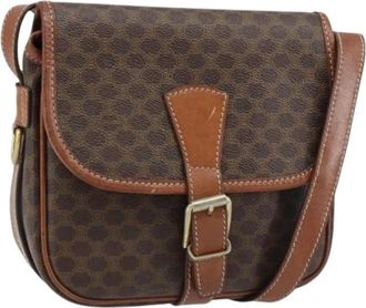 Celine Pre-owned Vintage Cross Body Bag - Dames - Vintage Schoudertas - Bruin - ONE Size - Vintage