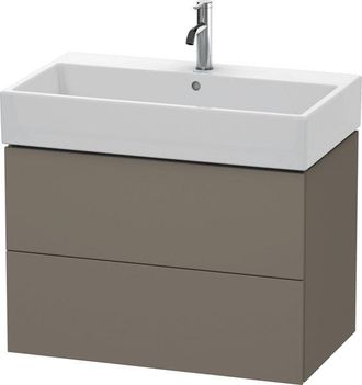 Duravit Duravit - Mueble Bajo Encimera L-cube, De Pared, 2 Cajones, 78,4 X