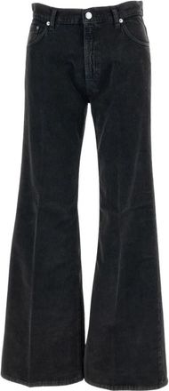 Haikure Wide Jeans - Dames - Loose Fit Jeans - Zwart - W27 - Katoen - Jeans