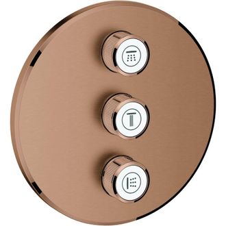 GROHE Grohtherm Smartcontrol V&aacute;lvula Oculta De 3 V&iacute;as, Rosa De - Grohe