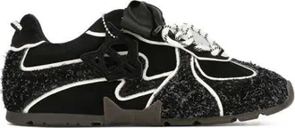 Naked Wolfe Adored Hairy Suede Sneaker in Black Hairy Suede at Nordstrom, Size 10.5