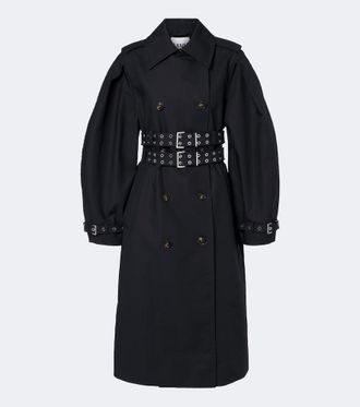 Ganni Cotton trench coat