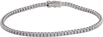Damiani Veramore White Gold Diamond Bracelet, Size 19 cm
