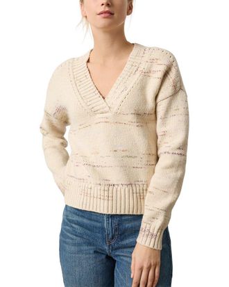 Lilla P Oversized V-Neck Sweater