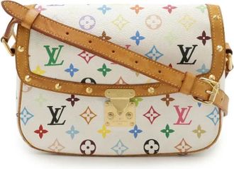 Louis Vuitton Pre-owned Canvas crossbody-bags - Dames - Vintage Schoudertas - Beige - ONE Size - Vintage