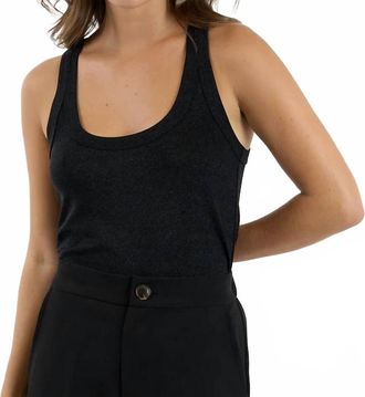 Sundays Wood Tank In Black