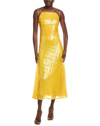 Akris Sequin Midi Dress