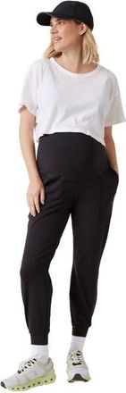 Ingrid & Isabel The Live In Maternity Black Active Jogger Pant at Nordstrom, Size X-Small