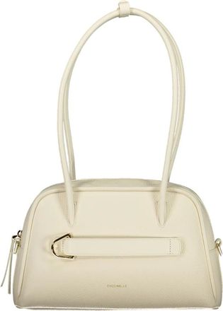 Coccinelle Shoulder Bags, female, Beige, Size: ONE SIZE Lepaki Bag