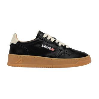 Autry Sneakers, male, Black, Size: 7 US Medalist Low Soflea Nab