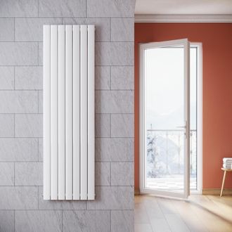 Elegant Lighting Elegant - Radiadores De Agua Caliente 1800 X 542 X 48 Mm,radiador De Sal&oacute;n Potencia 938 W,doble Capa Vertical,conexiones Centrales G 1/2 - Blanco