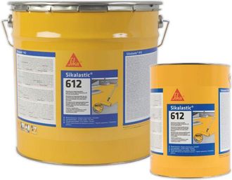 Sika Lastic-612 White, Membrana L&iacute;quida Impermeabilizante It/es/pt/el Pl 15l - Sika