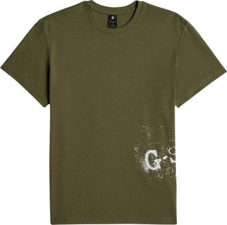 G-Star Hombre, Camisetas, Verde, Talla: S