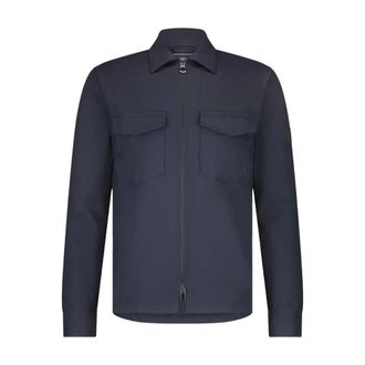 Blue industry Jassen, Heren, Blauw, L, Overshirt Pisa S25-M100
