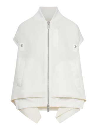 sacai NYLON TWILL VEST - Sacai - Woman