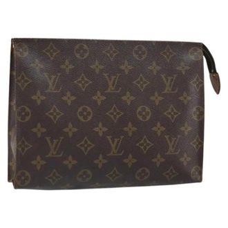 Louis Vuitton Pre-owned Clutches, female, Brown, Size: ONE SIZE Pre-owned Clutch