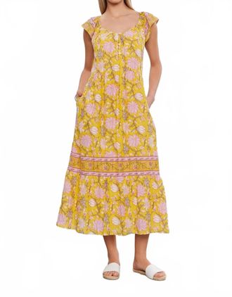 Velvet Jazlyn Dress In Sunburst