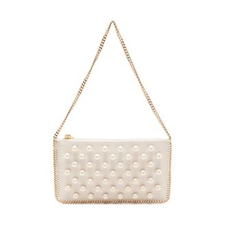 Stella McCartney Shoulder Bags, female, Beige, ONE SIZE, Falabella Pochette