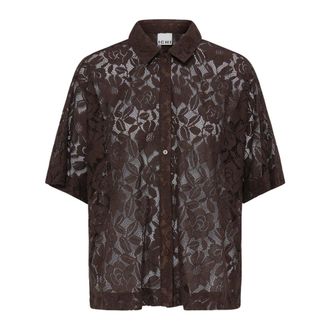 Ichi Blusas y Camisas - Blouses & Shirts - Mujer - Marr&oacute;n - XL
