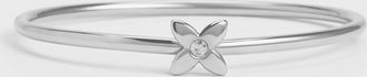 Charles & Keith Felicity Flower-Motif Crystal Bangle