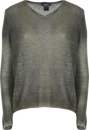 Avant Toi Cashmere Jersey - Dames - Cashmere truien - Groen - 2XS - Kasjmier - Truien & Vesten
