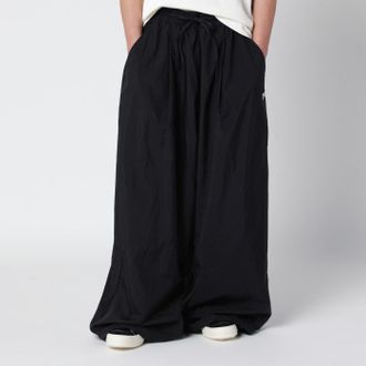 Yohji Yamamoto Wide 3-Stripes raw edge trousers
