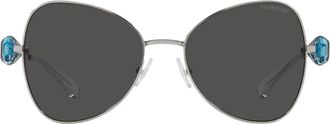 Swarovski Dames Zonnebril SK 0Sk 7002 Grijs 400187 - Dames - Zonnebrillen - Grijs - ONE Size - Accessoires