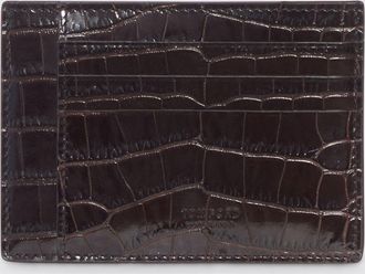 Tom Ford Portacarte di credito Tom Ford in pelle stampa cocco