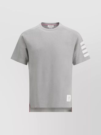 Thom Browne striped sleeve cotton t-shirt