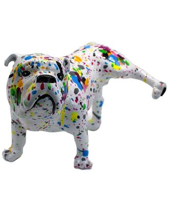 Interior Illusions Plus Splatter French Bulldog With Leg Up