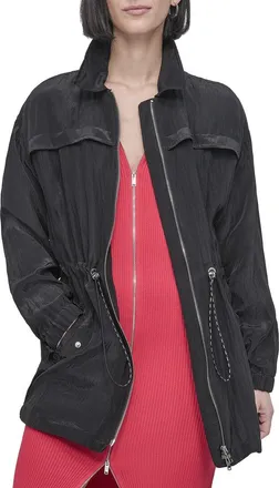 DKNY Dkny Textured Anorak Jacket