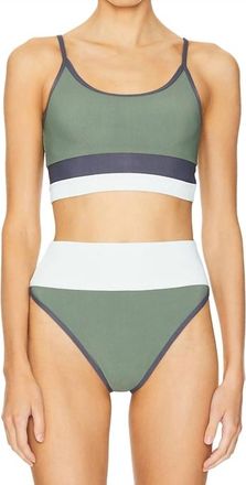 Beach Riot Eva Top In Palm Paridise